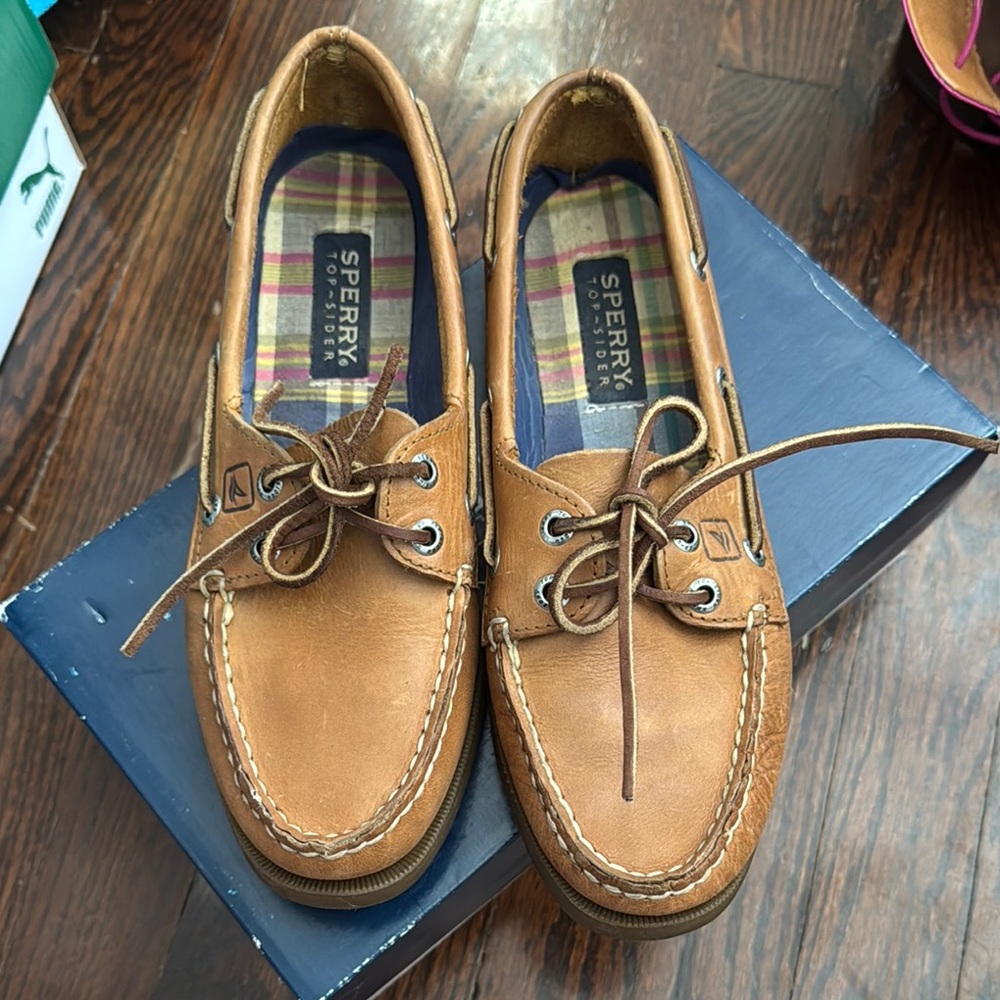 Sperry Men's Tan Boat Shoes